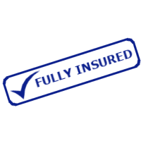 Caroline is fully insured